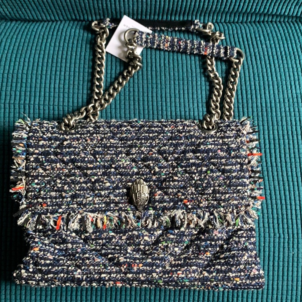 Kurt Geiger woven shoulder bag